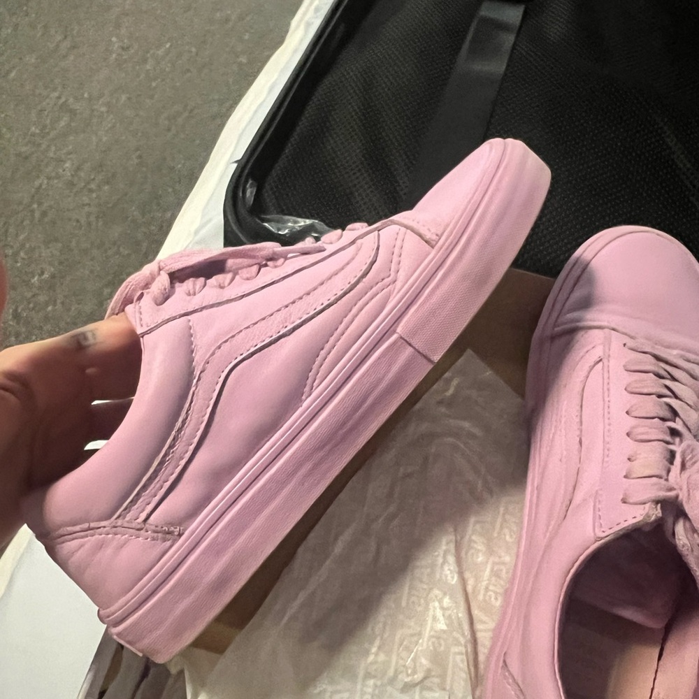 Opening Ceremony x Vans Collaboration purple low top van sneakers size women’s 9